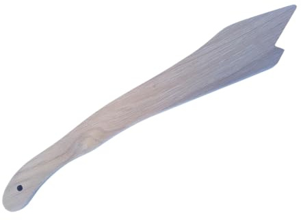 1 X Schiebestock für Tischkreissägen, Fräsen und Hobel,Bandsäge -Eiche 410x65x10 mm