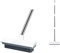 JINGUWU Long Handle Floor Scrub Brush 2 in 1 Floor Scrub Brush with Squeegee for Bathroom, Kitchen, Patio, Tile, Wall & Deck Cleaning - Multipurpose Push Brooms