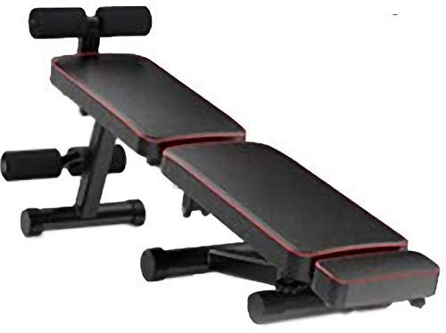 Verstellbare Hantelbank, zuverlässige All-In-One-Fitnessbank, klappbare Trainingsbank, Mehrzweck-Trainingsbänke mit Neigung/Neigung, für Ganzkörpertraining, Gewicht bis zu 200 kg,
