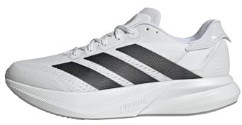 adidas Hombre Duramo Speed 2 Running Shoes, Cloud White/Core Black/Halo Silver, 42 EU
