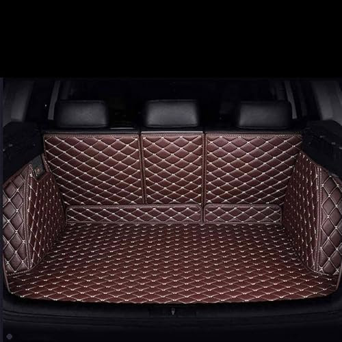 ZQYCD Coche Alfombrillas Maletero para Audi Q5 Sportback 2021-2023, Bandeja Forro Maleteros Alfombra Almohadilla Protectora Antideslizante Accesorios,A/Coffee