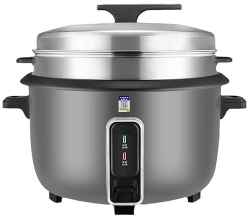 A02,18L,Olla arrocera Comercial de Gran Capacidad de 8 a 45 l, Olla Interior Antiadherente, conservación automática del Calor, Adecuada para restaurantes, hoteles y escuelas