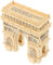 ibasenice Puzzle Pädagogisches Spielzeug 3D Holz Triumphbogen Modell Kit Kreative Jungen Und Mädchen