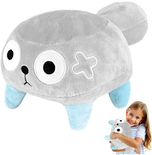TOGETDREAM Dandy's World Plush, 10'' Pebble Plush Toy Cute Plushies Pillow Home Stuffed Doll Bedroom Decor Halloween Christmas Birthday Gift for Kids and Adults