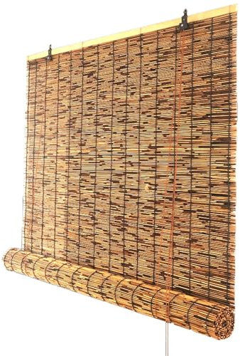Bamboo Breite 50150 cm Rollo, Bambusvorhänge für den Innen- und Außenbereich, 165 x 230 cm