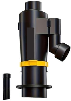 UJHfgnKsaE Separador Ciclónico, Colector De Polvo con 2 Cartuchos De Filtro, Aspirador For Cenizas Domésticas De Carpintería (sin Mangueras)
