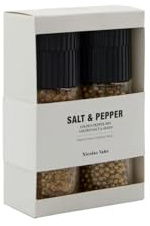Nicolas Vahé Geschenkbox Golden Salt & Seeds + Pepper Mix | Goldene Pfeffermischung & Salz-Saaten-Mix | Feinkost Gewürzset | 86 g + 73 g