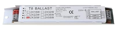 MAMA'S PEARL Ballast électronique 2x18/30/58W Ballast fluorescent linéaire T8 for bureau for domicile Ballasts(30W)