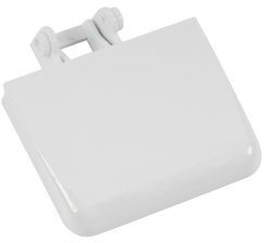 Electrolux 1508509005 - Manija de puerta de plástico, color blanco