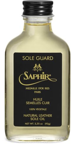 Huile Semelles Cuir SOLE GUARD Saphir Médaille d'Or (100 ml)