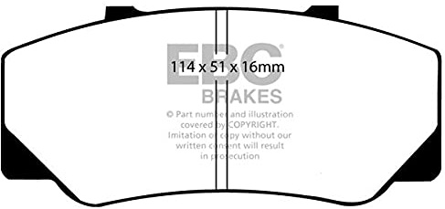 EBC Brakes DP511 Blackstuff Brake Pads