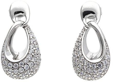 Esprit Damen-Ohrstecker 925 Sterling Silber Zirkonia MEDEA ELER92598A000