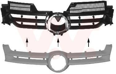 VAN WEZEL Kühlergitter 5894510