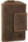 Greenburry Vintage Portemonnaie Leder Geldbörse braun | 14,5x10x3cm