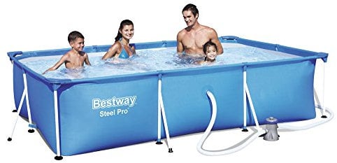 BESTWAY 8321265 Piscina Rectangular con Depuradora 300x200x66 cm.