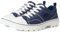 Skechers Damen Roadies-true Roots Sneaker, Blau Navy Canvas White Leather Trim Nvy, 41 EU
