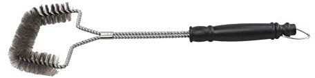 TrendLine Grillbürste 40 cm Grillreiniger Stahlbürste Edelstahl