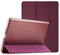 ProCase Funda para iPad 6 2018/iPad 5 2017 9.7 Modelos Viejos A1893 A1954 A1822 A1823, Carcasa Delgada Ligera Posterior Translúcido Cubierta Inteligente para iPad 9.7 Pulgadas 2018/2017 -Vino