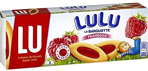 LU Lulu La Barquette Framboise 120g (lot de 6)