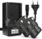 CELLONIC, Batterie pour Caméra Compatible avec Konica Minolta NP-400, DiMAGE Dynax 5D, 7D, A2 (7.4V, 1600mAh) 2 Pièces + Chargeur