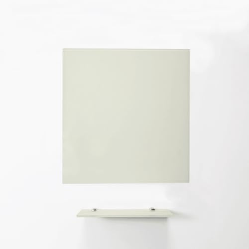 Magnetic Magnetic Glass Tip Board Für Büro, Besprechungsraum, Klassenzimmer, Heimbüro, Spielzimmer und Schlafzimmer - 600mm x 450mm - Ultra White