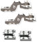 2 gedämpfte Schwerlast-Möbelscharniere für extra dicke Türen bis 30mm! Mit einstellbarem Dämpfer inkl. Montageplatten. Topfband, Möbelband mit Topfgröße 40mm von LAMP® / Japan (Einliegend, 93°)