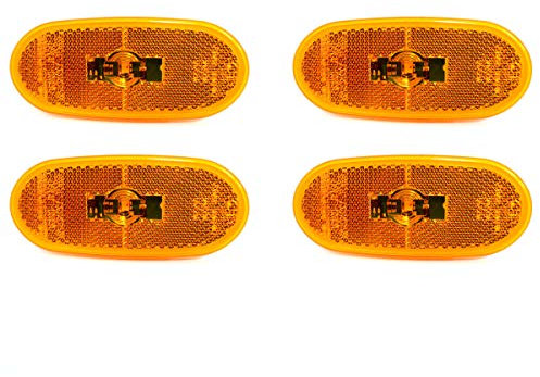Promo Link 4x LED Seitenmarkierungsleuchten Markierungsleuchten Positionleuchte Orange 12V Standlicht für Sprinter
