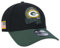 New Era Green Bay Packers NFL Salute to Service 2022 Black Green 39Thirty Stretch Cap - S-M (6 3/8-7 1/4)