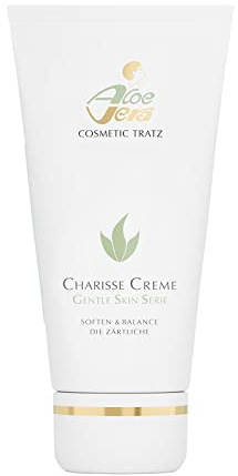 Aloe Vera Cosmetic Tratz Charisse Creme Gentle Skin Serie | beruhigende Balance-Creme | normale Haut und Mischhaut | ACTIVE ALOE VERA & SHEA