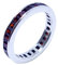 Tibetan Silver 925 Silber Band Ringe für Herren Damen Natürlich Granat Edelstein Mode Schmuck Designer Band Ringe Deutsche Ringgröße 20,75