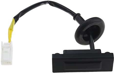 eMagTech Poignée de déverrouillage de hayon de rechange compatible avec Kia Picanto/Rio Mk3 (2011-2017) Serrure de coffre Interrupteur de déverrouillage ABS Noir ON-OFF