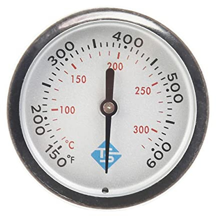 Metall-Ofenthermometer,Für Weber Grill-Thermometer,150-600℉,Edelstahl-Grill-Thermometer-Zeiger
