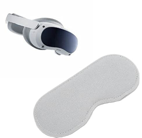 VR Lens Protector Cover, Soft Dust Proof Cover Silicone VR Glasses Lens Protective Sleeve for PICO 4, Anti-Scratch