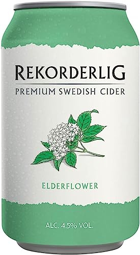 Rekorderlig Elderflower Cider 4,5% 6x 0,33L | erfrischend sommerlich fruchtig