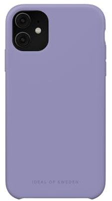 IDEAL OF SWEDEN Griffige Silikon-Handyhülle mit Einer glatten Haptik und leichtem Gefühl - Schützende stoßfeste Hülle in trendigen Farbdesigns, Kompatibel mit iPhone 11/XR (Purple)
