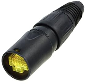 Neutrik NE8MX-B-1, Kabelsteckerschutz, Kabel Stecker, geeignet für Audio- und Videoanwendungen