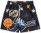 DIOTSR Basketball-Shorts für Herren, mit Kordelzug, Laufen, Workout, Sommer, coole Freizeit-Shorts, 01 Star-Black, Klein