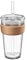 KeepCup Cold Cup - Brew Cork Tempered Glass Ice Coffee Tumbler with Recovered Cork Band, Lid and Straw - 16oz (454ml)