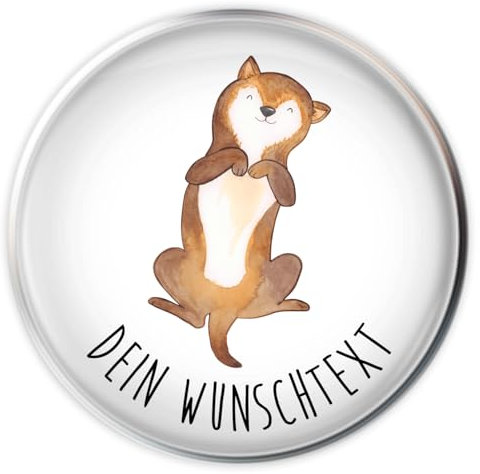 Mr. & Mrs. Panda Personalisierter Waschbecken Stöpsel Hund Streicheln - Personalisierte Geschenke, Personalisierter Waschbeckenstöpsel, Wunschtext,