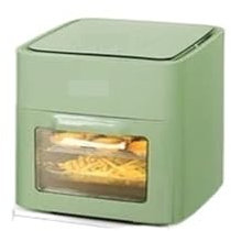 Alimentos esenciales y ayudantes para la familia Smart Air Fryer Horno eléctrico Freidora de aire eléctrica Papas fritas multifuncionales Horno eléctrico 12L 1600W Asistente inteligente Disfruta