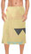 KLL Color Art Herren-Frottee-Duschtuch, elastisch, verstellbar, Frottee, 152,4 x 71,1 cm, Wickeltuch für Studentenwohnheim, Sauna