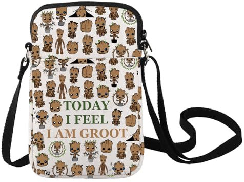 LEVLO Frauen Groot C Bag Unisex-Erwachsene Hobo Crossbody Handtasche 21.5 x 1.5 x 14.5 cm Groot Merchandise