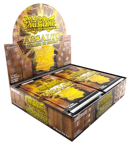 YU-GI-OH! TCG - ASSALTO QUARTO DI SECOLO (BOX 24 BUSTE) - ITA