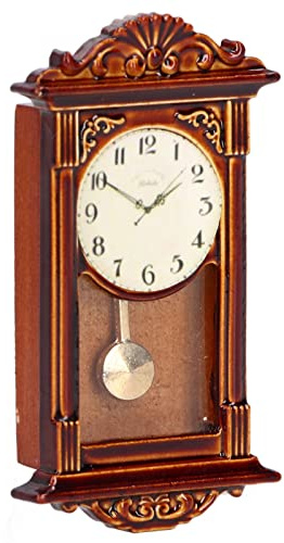 1:12 Dollhouse Miniaturuhr Im Maßstab