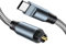 CACACOL C-TOSLINK USB C to Toslink Optical Cable Opt Male Type-C to Digital Optical Fiber Optic Audio Interface Female Adapter Wire Toslink Cord for Smartphone Tablet Laptop etc. (2 Meters - 6.5 ft)