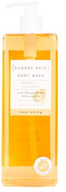 Sunday Rain Nourishing and Uplifting Tropical Body Wash, with Mango Butter and Coconut Oil, 640ml