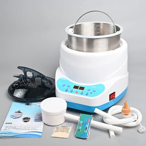 Generador de vapor de sauna con control remoto, olla de vapor portátil para fumigación, temperatura ajustable, anticombustión seca, máquina de spa para bañeras