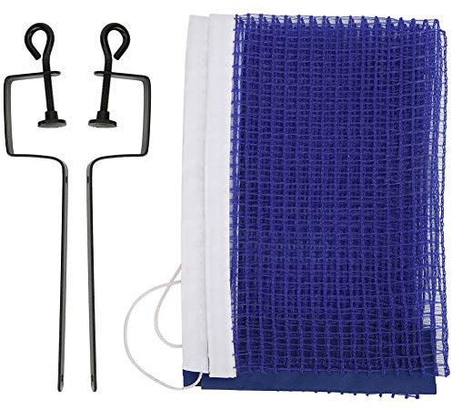 ANKROYU Tragbares einfaches Polyester -Tennis -Tisch - -Pong -Netz mit Metallhalterungsport -Ersatzzubehör