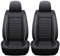 YYTERI Auto Set Coprisedili, per Fiat Tipo 2017-2021 in Pelle PU Impermeabile Fodere Anteriori E Posteriori Auto Accessori,C