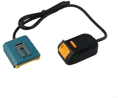 Utensile elettrico per cavo di prolunga della batteria per strumenti al litio da 18 V, facile da trasportare (per Dewalt)
